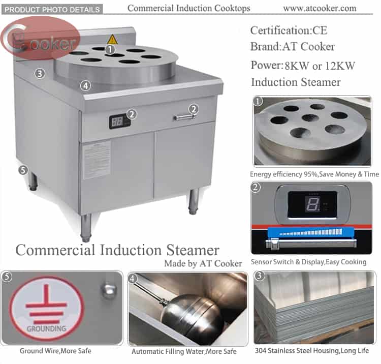 bun steamer commercial dim sum steamer commercial B1 bun steamer commercial dim sum steamer commercial