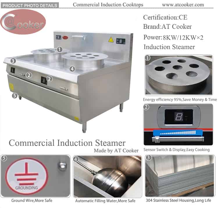 commercial bao steamer commercial chinese steamer