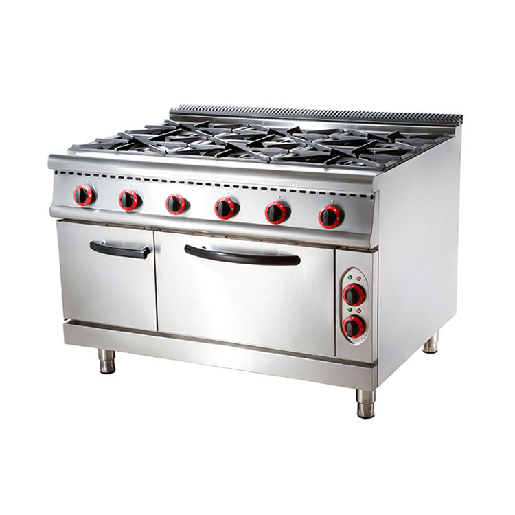 Gas Commercial ranges with oven