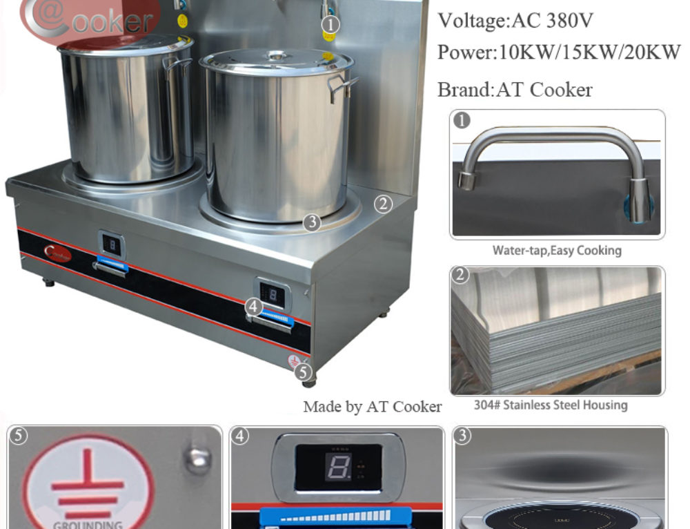 Are there health hazards from an induction cooker's radiation? A