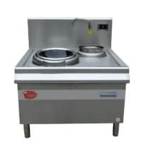 Commercial Induction Wok 3 5 Kw To 30 Countertop Freestanding Att Asdc Sb11 Wok Cookers Commercial Stand Alone Burner