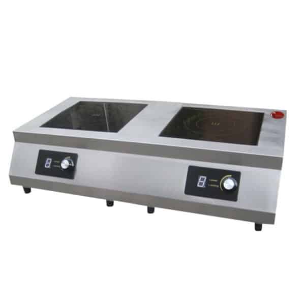 commercial induction cooktop, 3KW to 30KW, countertop, freestanding